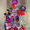 TE AMO with roses bouquet - Image 2