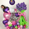 TE AMO with roses bouquet
